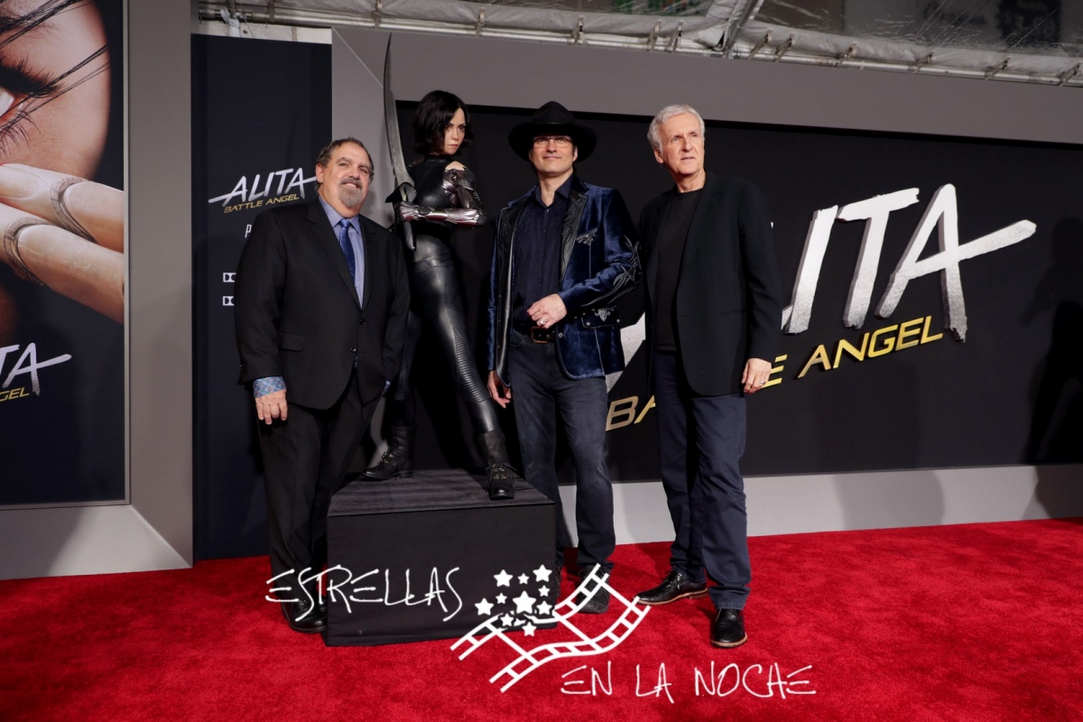 Jon Landau, Producer, Alita, Robert Rodriguez, Writer/Director, James Cameron, Writer/Producer,