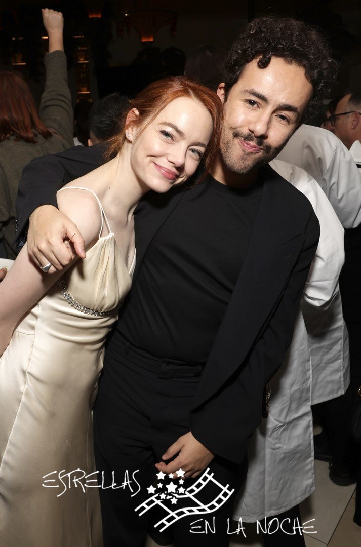 Emma Stone and Ramy Youssef attend the Searchlight Picture’s Poor Things New York Premiere at the DGA Theater on Dec 6, 2023 in New York.