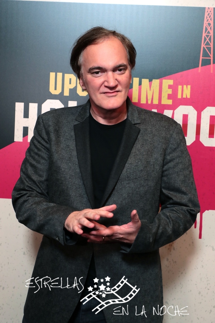 Las Vegas, NV - April 23, 2018: Quentin Tarantino, writer/director/producer, at the CinemaCon Photo Call for Columbia Pictures' ONCE UPON A TIME IN HOLLYWOOD at The Colosseum at Caesar's Palace. #OnceUponATimeInHollywood