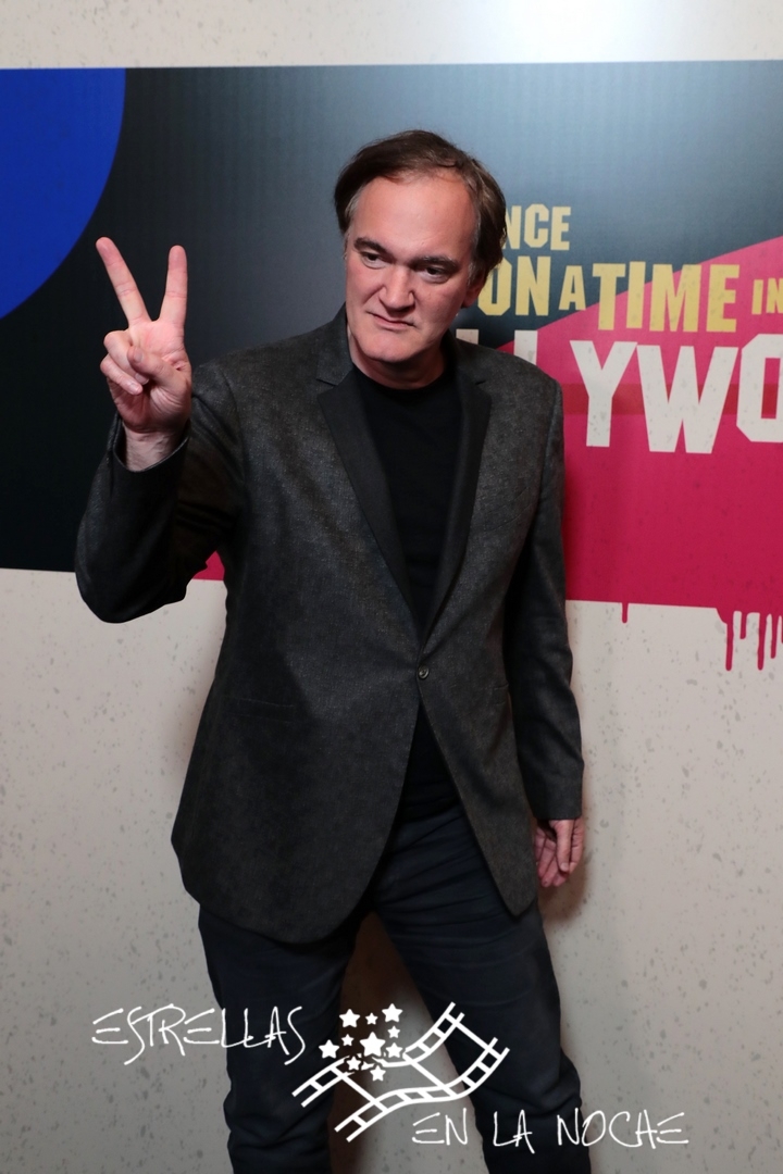 Las Vegas, NV - April 23, 2018: Quentin Tarantino, writer/director/producer, at the CinemaCon Photo Call for Columbia Pictures' ONCE UPON A TIME IN HOLLYWOOD at The Colosseum at Caesar's Palace. #OnceUponATimeInHollywood